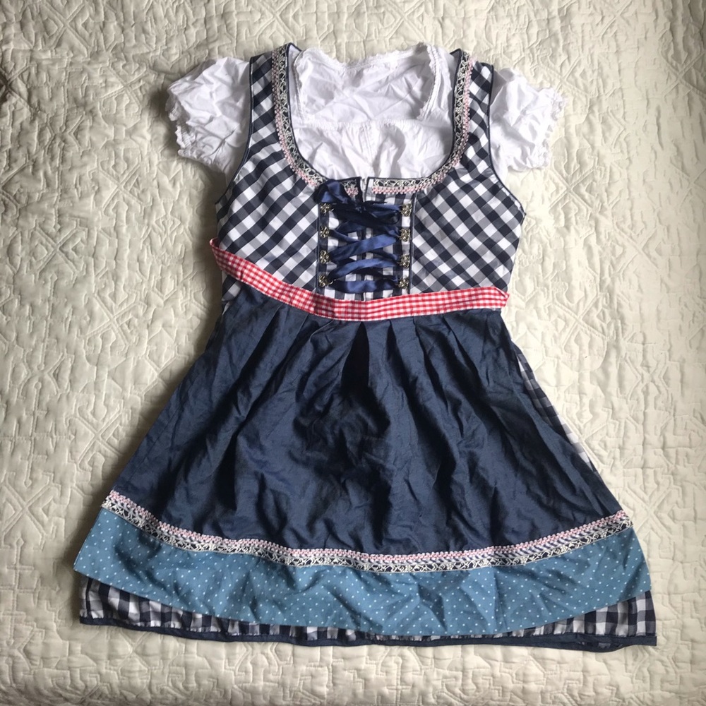 Bavarian milk maid outfit